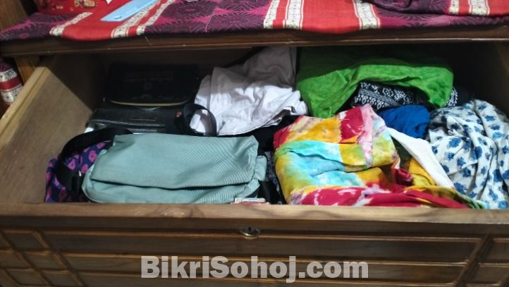 শেগুন কাঠের ওয়ারড্রব